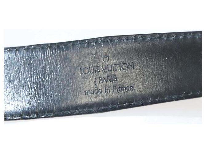 LOUIS VUITTON Cintura Epi 37,4" Nera M6832 LV Auth 121486 Nero - vista 10