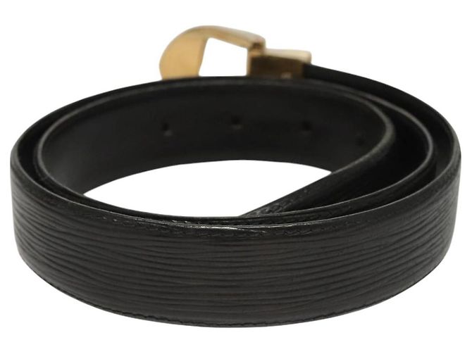 LOUIS VUITTON Cintura Epi 37,4" Nera M6832 LV Auth 121486 Nero - vista 3