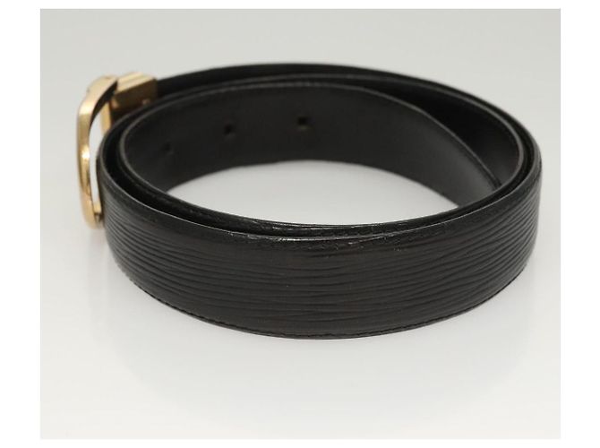 LOUIS VUITTON Cintura Epi 37,4" Nera M6832 LV Auth 121486 Nero - vista 4