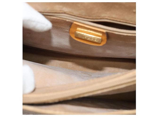 Borsa a mano GUCCI in tela 2 vie beige oro 000 46 0274 Auth th5937 - vista 21