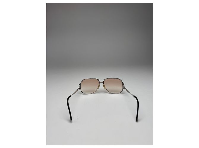 Occhiali da sole vintage Yves Saint Laurent Argento - vista 10