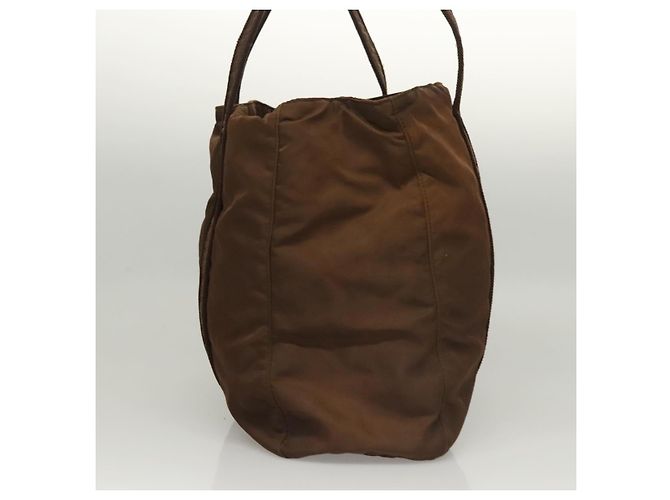 PRADA Tote Bag Nylon Braun Auth th5852 - Ansicht 3