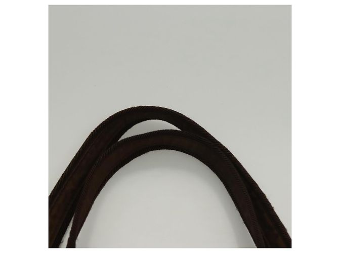 PRADA Tote Bag Nylon Braun Auth th5852 - Ansicht 8