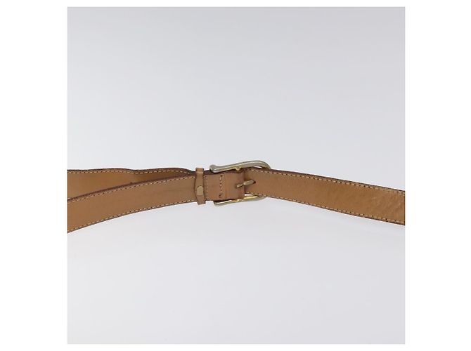 Céline Borsa a spalla in tela Macadam CELINE in pelle PVC marrone oro Auth 119211 D'oro - vista 14