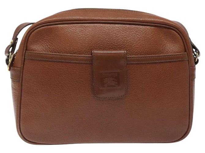 Autre Marque Borsa a Spalla Burberrys in Pelle Marrone Oro Auth ep8711 D'oro - vista 13