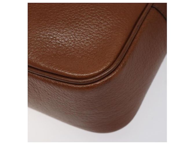 Autre Marque Borsa a Spalla Burberrys in Pelle Marrone Oro Auth ep8711 D'oro - vista 16