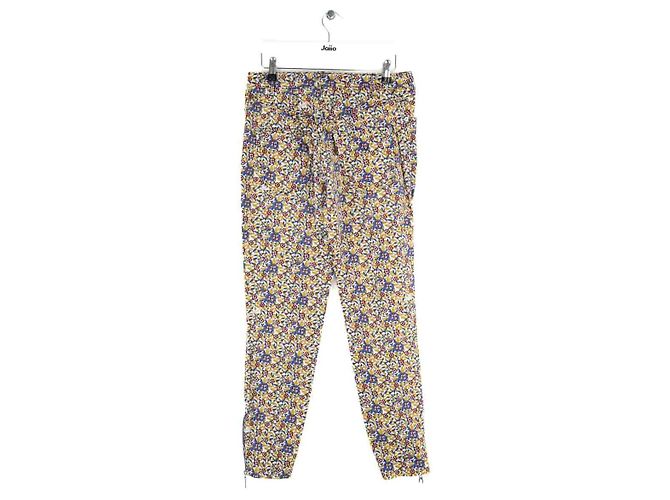 Louis Vuitton Bunte Baumwoll-Slim-Hose Mehrfarben - Ansicht 3
