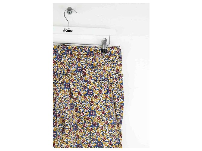 Louis Vuitton Bunte Baumwoll-Slim-Hose Mehrfarben - Ansicht 4
