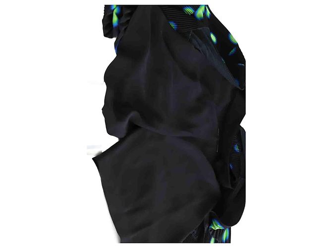 Maison Martin Margiela Falda corta negra Negro - vista 6