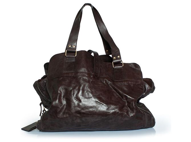 Borsa da viaggio Maxi Mabel in marrone di Mulberry - vista 3