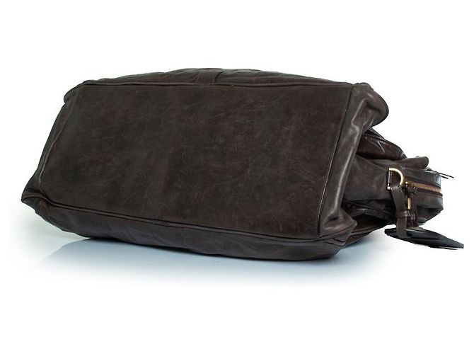 Borsa da viaggio Maxi Mabel in marrone di Mulberry - vista 5
