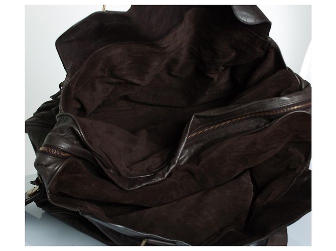 Borsa da viaggio Maxi Mabel in marrone di Mulberry - vista 7