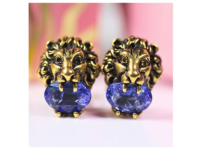 Orecchini Gucci Leone - Edizione Festiva 2018 D'oro - vista 2