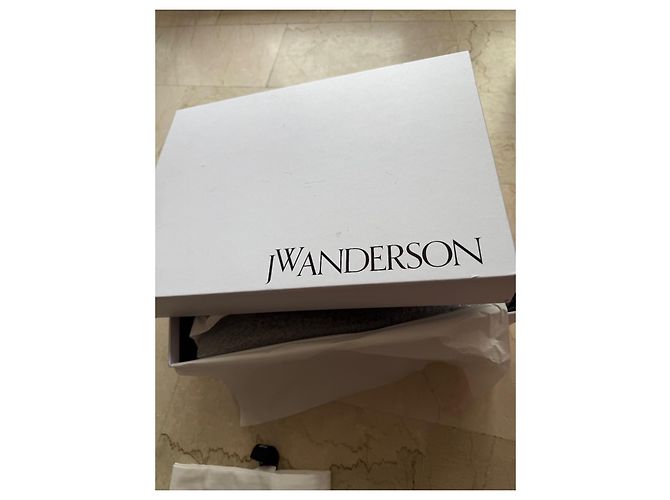 Mocassini JW Anderson Neri Sintetici Nero - vista 3