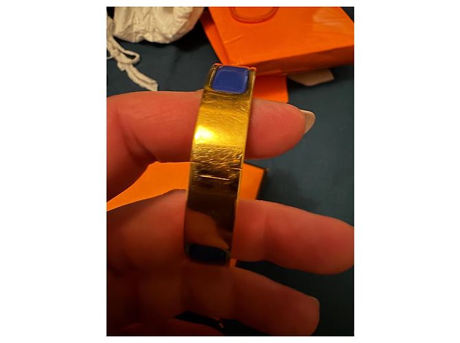 Click H - Elektrisches Blau Hermès Marineblau - Ansicht 2
