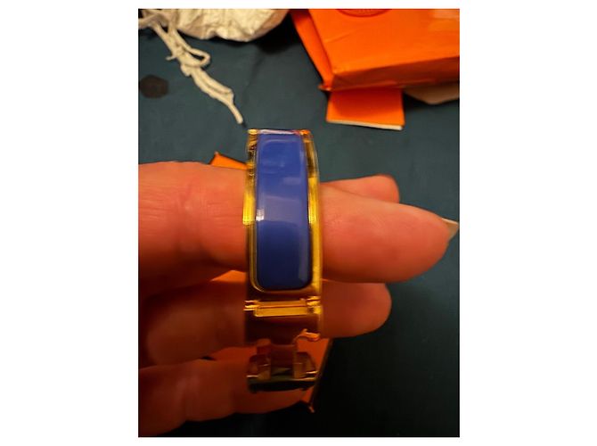 Click H - Elektrisches Blau Hermès Marineblau - Ansicht 3