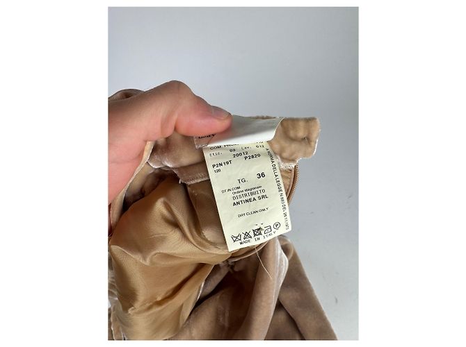 Giorgio Armani Gonna in velluto vintage Armani marrone S - vista 5