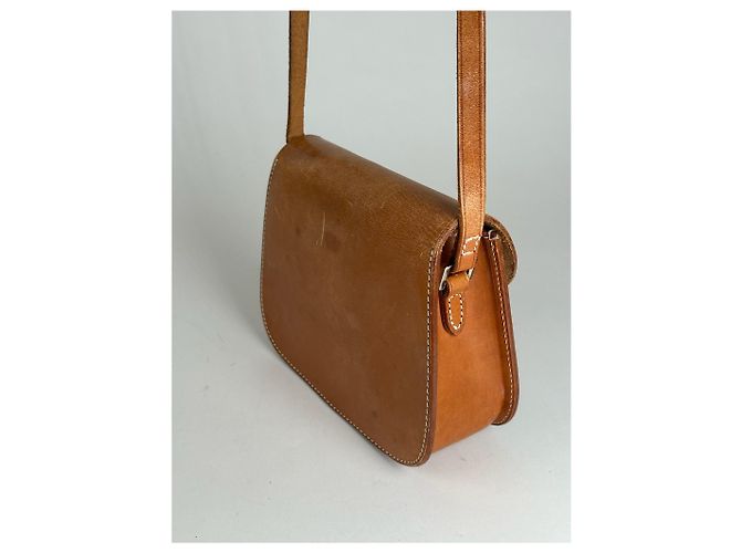 Vintage Courreges Kamel Leder Tasche - Ansicht 11