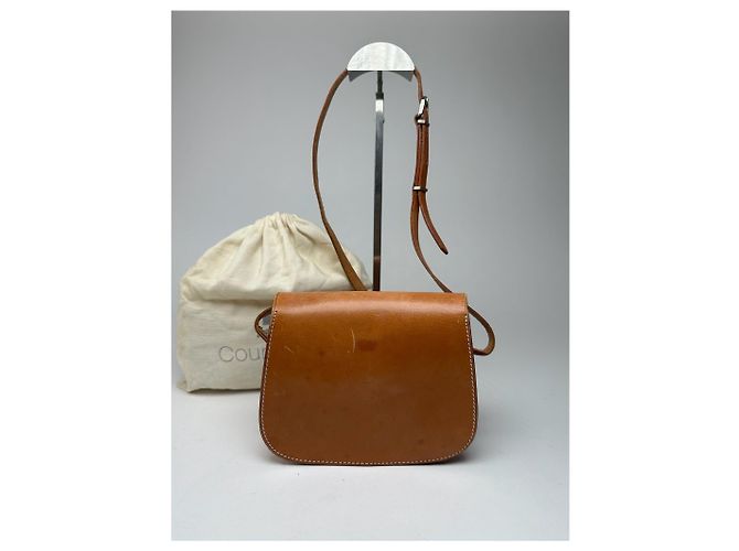 Vintage Courreges Kamel Leder Tasche - Ansicht 2