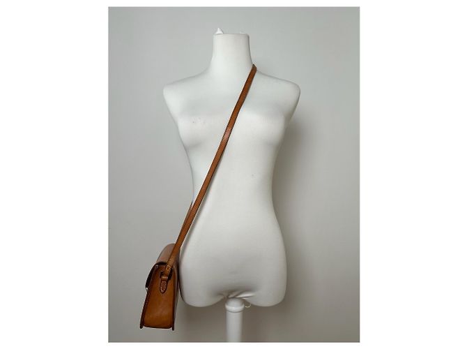 Vintage Courreges Kamel Leder Tasche - Ansicht 8