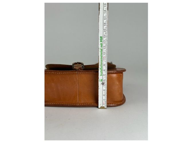 Vintage Courreges Kamel Leder Tasche - Ansicht 9