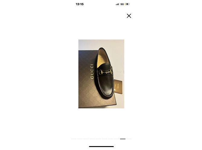 Bailarinas Gucci de piel marrón oscuro - vista 3