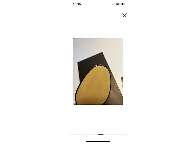 Bailarinas Gucci de piel marrón oscuro - vista 6