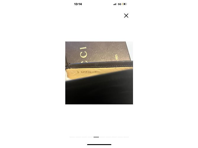 Bailarinas Gucci de piel marrón oscuro - vista 7