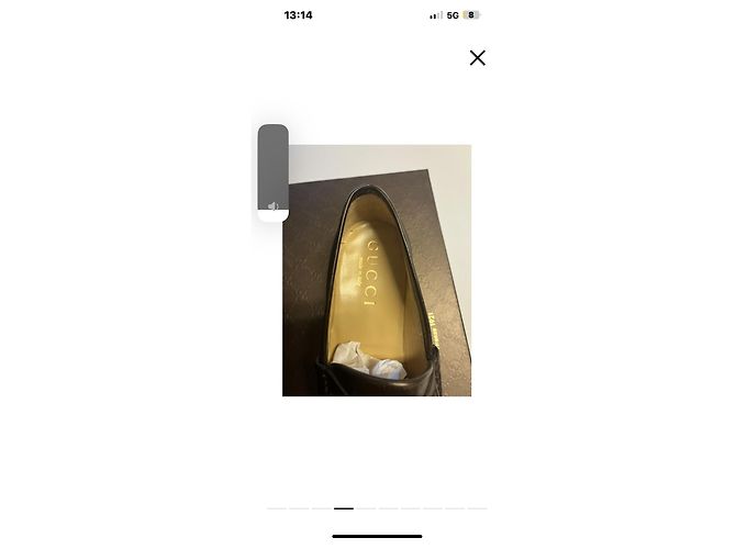 Bailarinas Gucci de piel marrón oscuro - vista 8