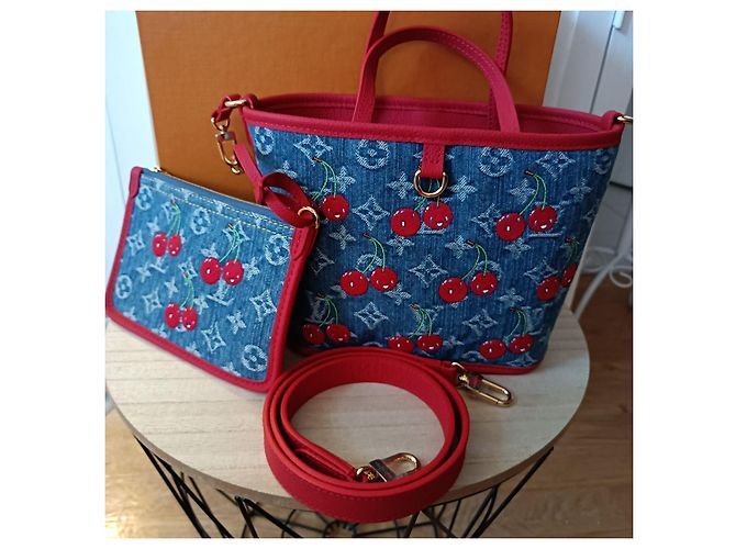 Louis Vuitton x Takashi Murakami - Borsa Neverfull Inside Out BB Multicolore - vista 2