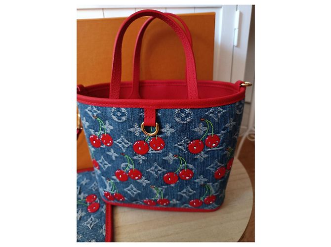 Louis Vuitton x Takashi Murakami - Borsa Neverfull Inside Out BB Multicolore - vista 5