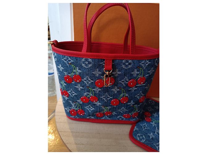 Louis Vuitton x Takashi Murakami - Borsa Neverfull Inside Out BB Multicolore - vista 6