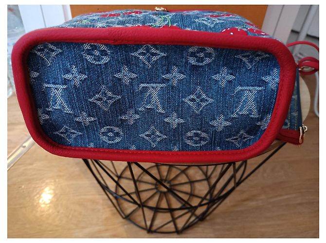 Louis Vuitton x Takashi Murakami - Borsa Neverfull Inside Out BB Multicolore - vista 7