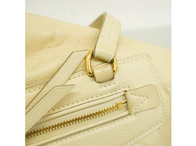 Borsa Tote PM Lumineuse in Monogram Empreinte Louis Vuitton Bianco - vista 9