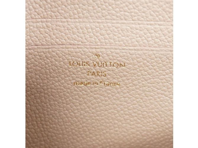 Borsa a Spalla Ivy Monogram Empreinte Louis Vuitton Grigio Crudo - vista 5