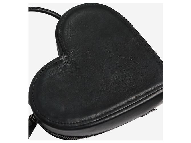 Christopher Kane Borsa a forma di cuore nero - vista 5