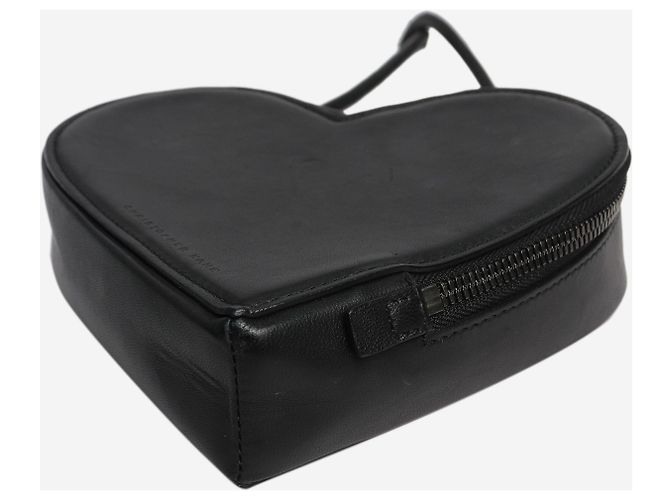 Christopher Kane Borsa a forma di cuore nero - vista 6