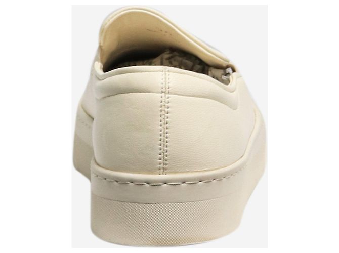 The row Baskets nappa Ivory Marie H - taille EU 38 - vue 3