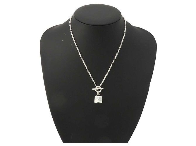 Collana Amuleto Kelly di Hermès in Argento 925 - vista 4