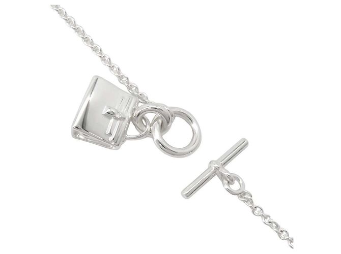 Collana Amuleto Kelly di Hermès in Argento 925 - vista 5
