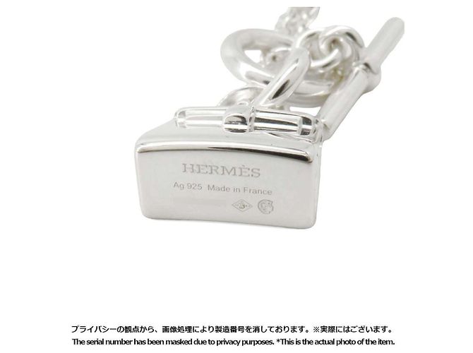 Collana Amuleto Kelly di Hermès in Argento 925 - vista 9