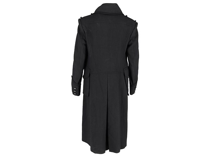 Cappotto Dolce & Gabbana in lana nera Nero - vista 3