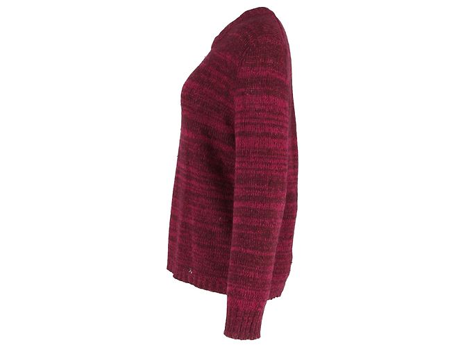 Suéter de lana roja Singer Knit de Acne Studios - vista 2