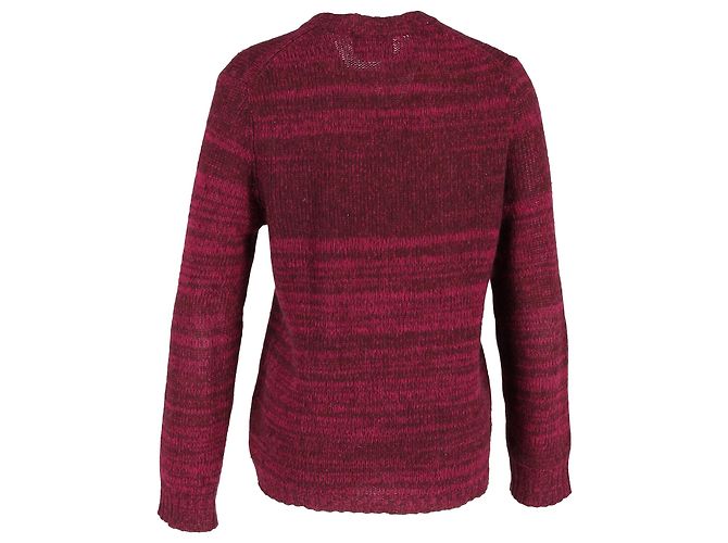 Suéter de lana roja Singer Knit de Acne Studios - vista 3