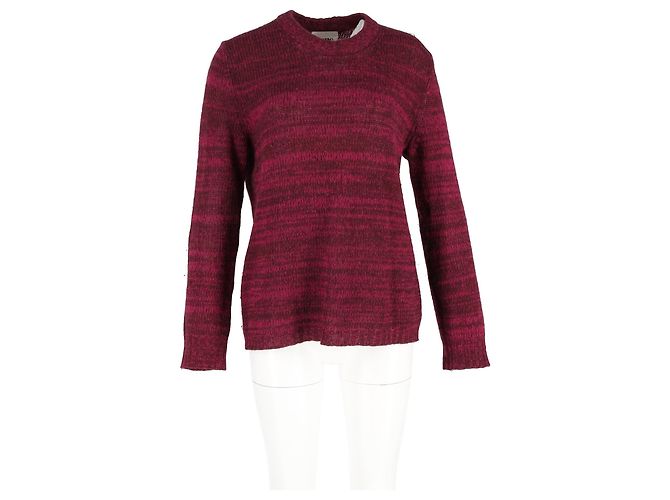Suéter de lana roja Singer Knit de Acne Studios - vista 4