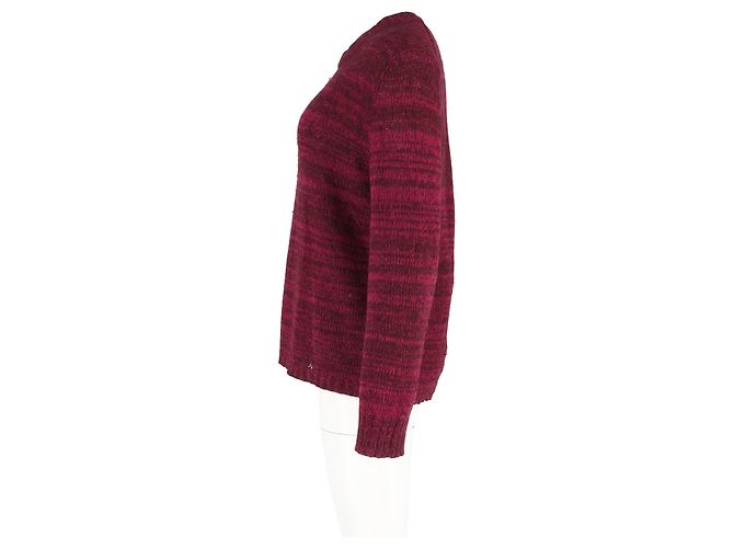 Suéter de lana roja Singer Knit de Acne Studios - vista 5