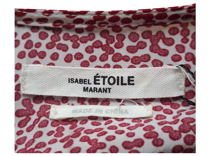 Abito midi Étoile Isabel Marant in viscosa rossa Rosso - vista 3