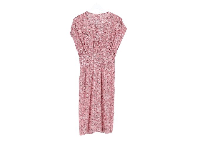 Abito midi Étoile Isabel Marant in viscosa rossa Rosso - vista 5