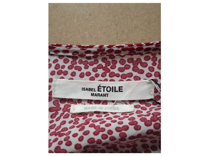 Abito midi Étoile Isabel Marant in viscosa rossa Rosso - vista 6