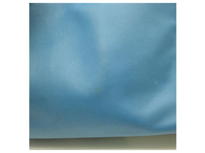 Borsa Tote Victoria 40 Evergrain di Hermès Blu - vista 2
